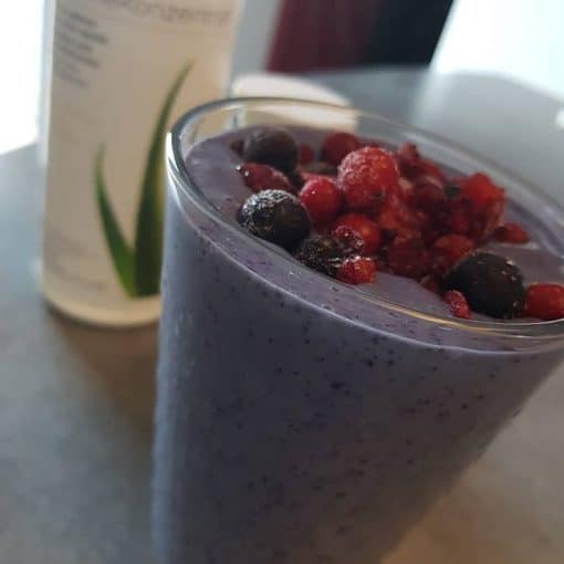 Shake formula 1 aux fruits rouges