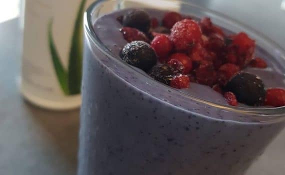 Shake formula 1 aux fruits rouges