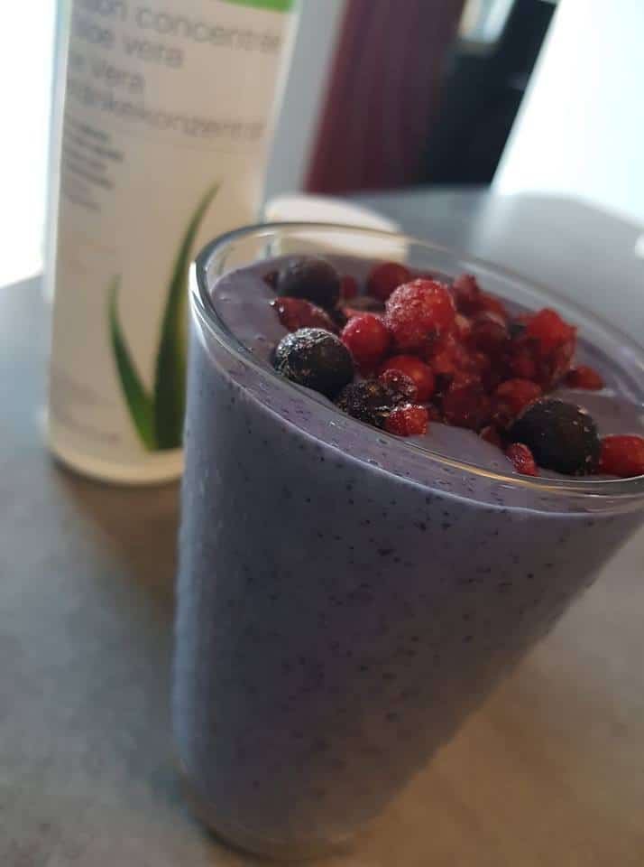 Shake formula 1 aux fruits rouges