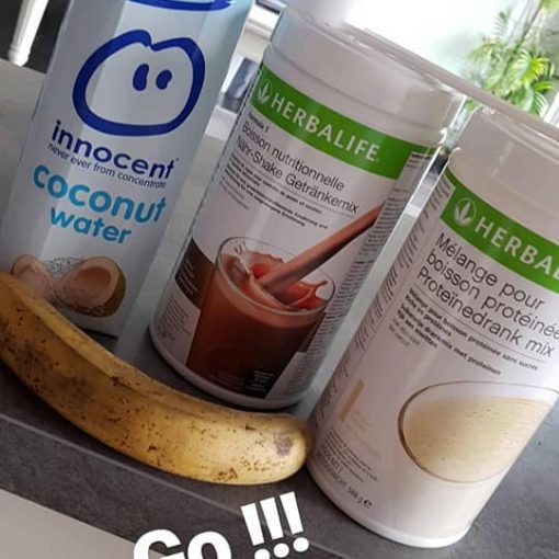 Shake formula 1 à l eau de coco